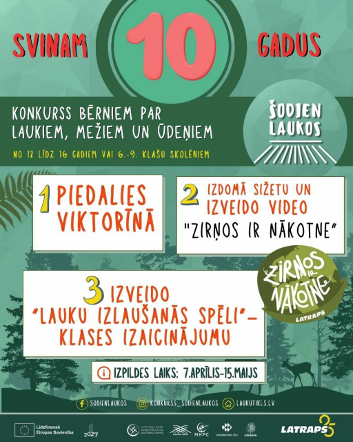 Konkurss "Šodien laukos"