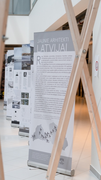 RTU Arhitektūras fakultātes veidotā izstāde «Jaunie arhitekti – Latvijai» 