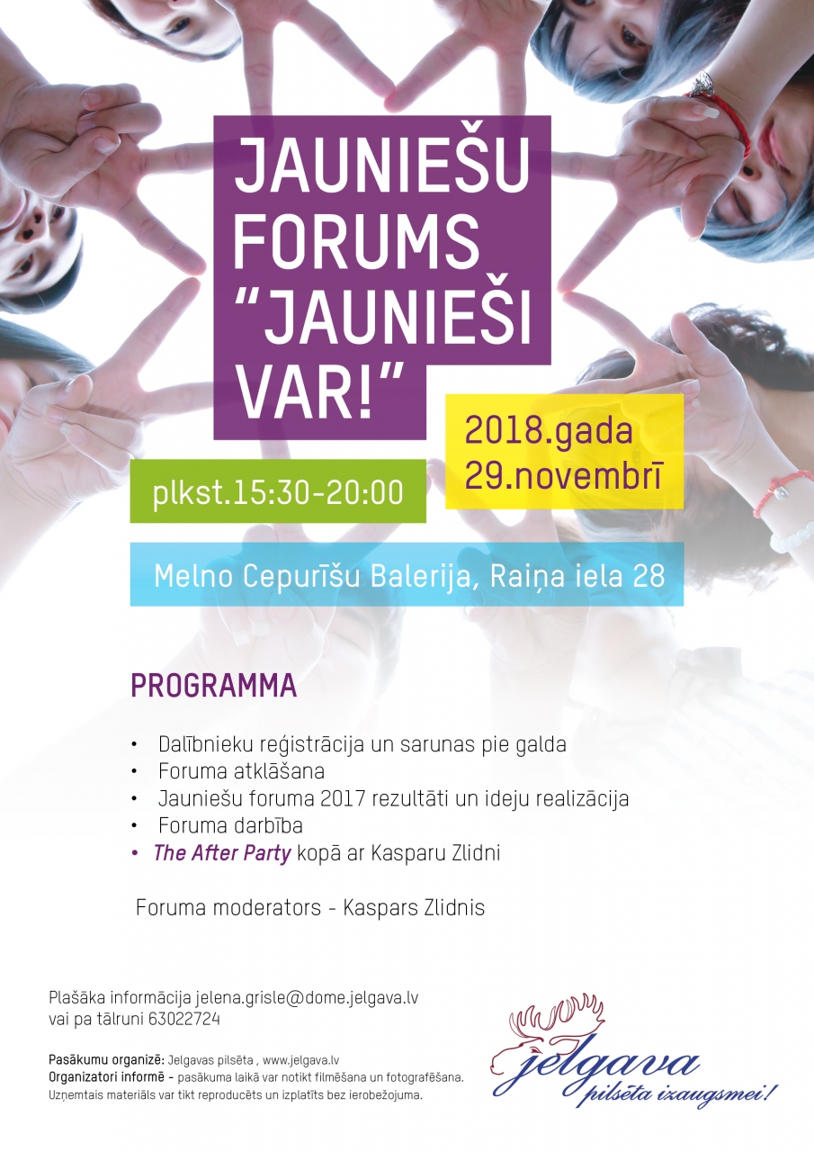 Jauniešu forums "Jaunieši Var!"