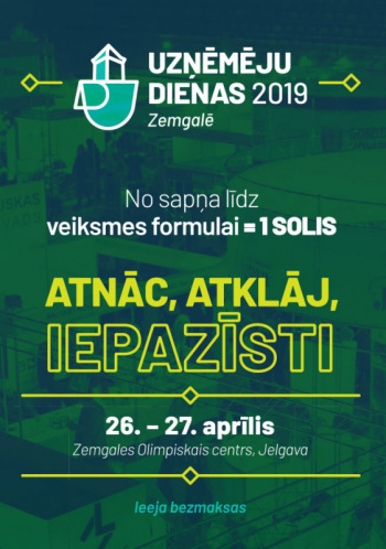 Uzņēmēju dienas Zemgalē 2019