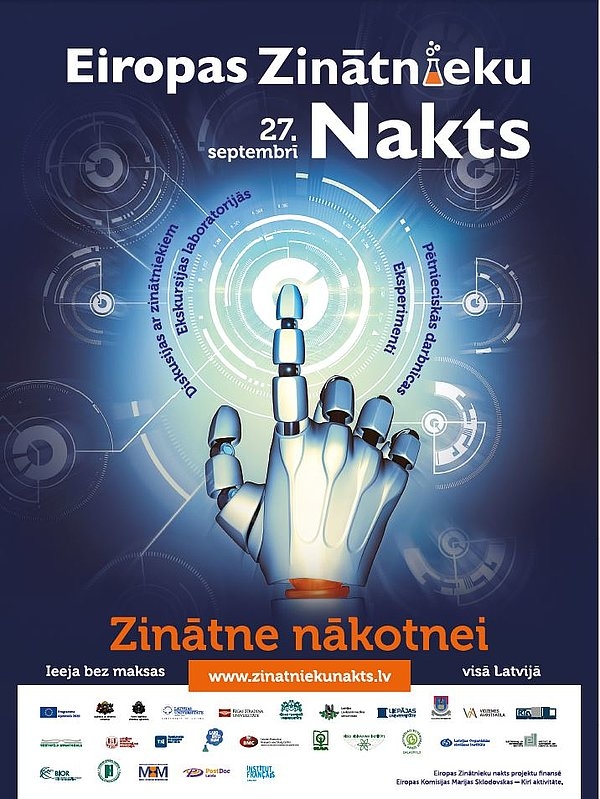 Eiropas Zinātnieku nakts 2019