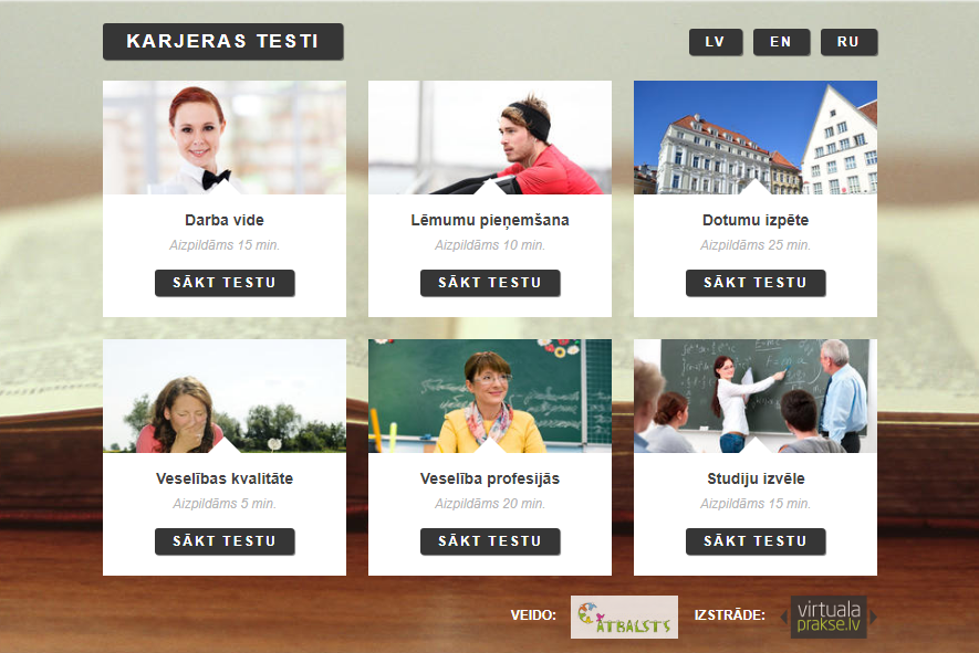 Karjeras izvēles testi