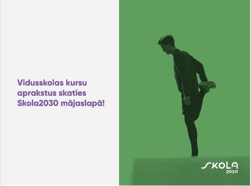 Vidusskolas kursu apraksts