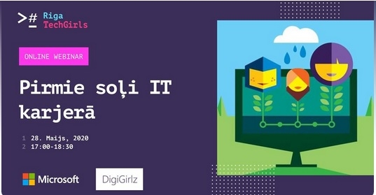 "Pirmie soļi IT karjerā"