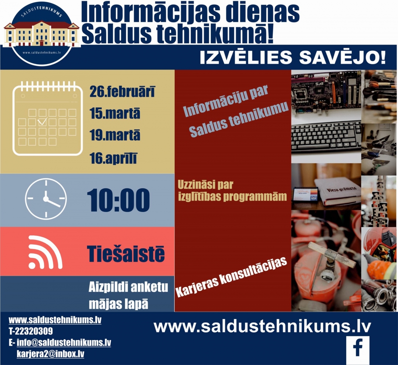 Rada, rāda, raida Saldus tehnikums!