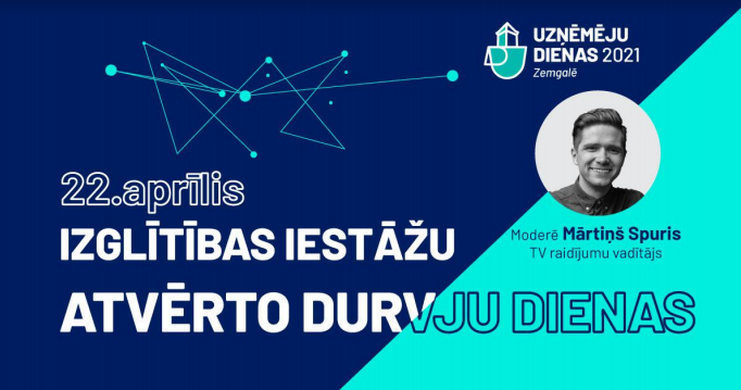 Izglītības iestāžu atvērto durvju dienas 22. aprīlī