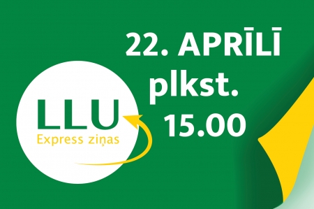 LLU aicina 22. un 30. aprīlī piedalīties izzinošās aktivitātēs