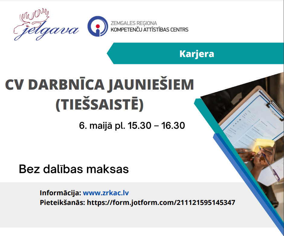 CV darbnīca jauniešiem