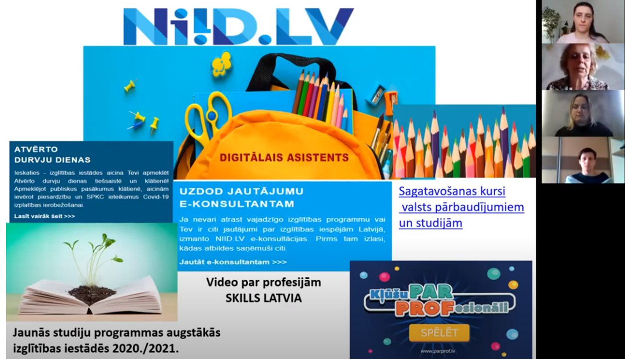 Nodarbība vecākiem "Vecāku atbalsts bērnam veiksmīgas karjeras veidošanā" ieraksts