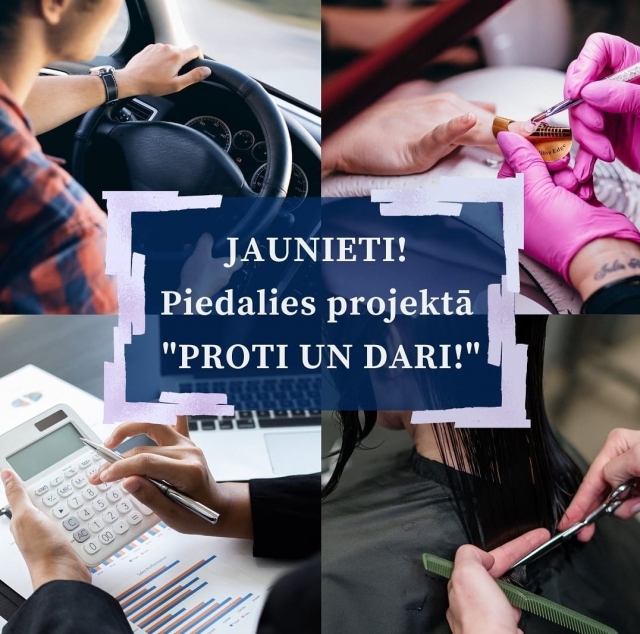 Eiropas Sociālā fonda projekts "PROTI un DARI"