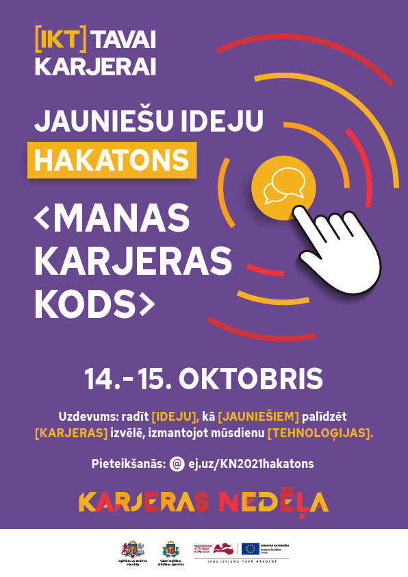 Piedalies karjeras nedēļas hakatonā