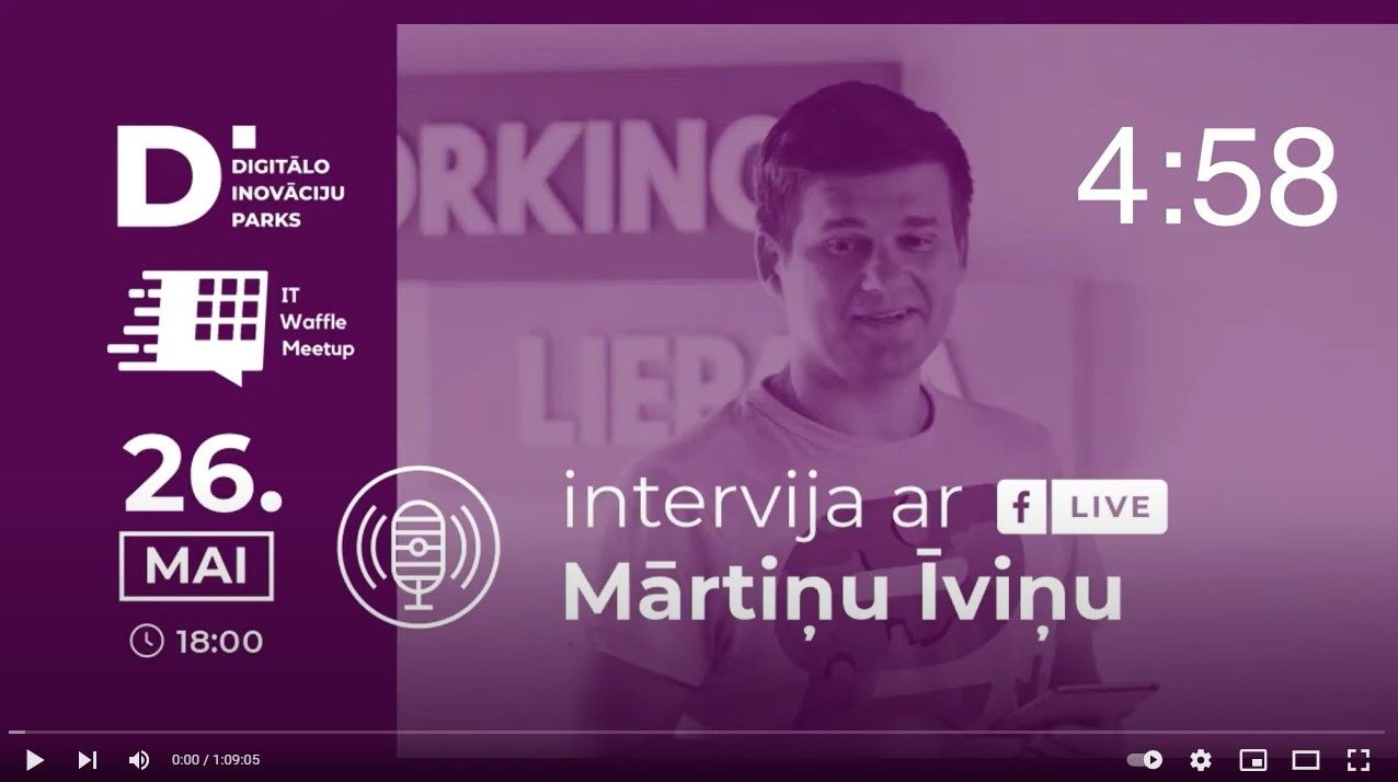 IT ideju realizēšana ar Mārtiņu Īviņu