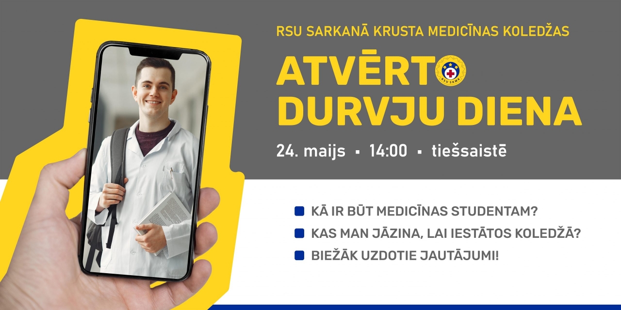 Profesija ar nākotni. Uzzini vairāk 24. maijā - atvērto durvju dienā!