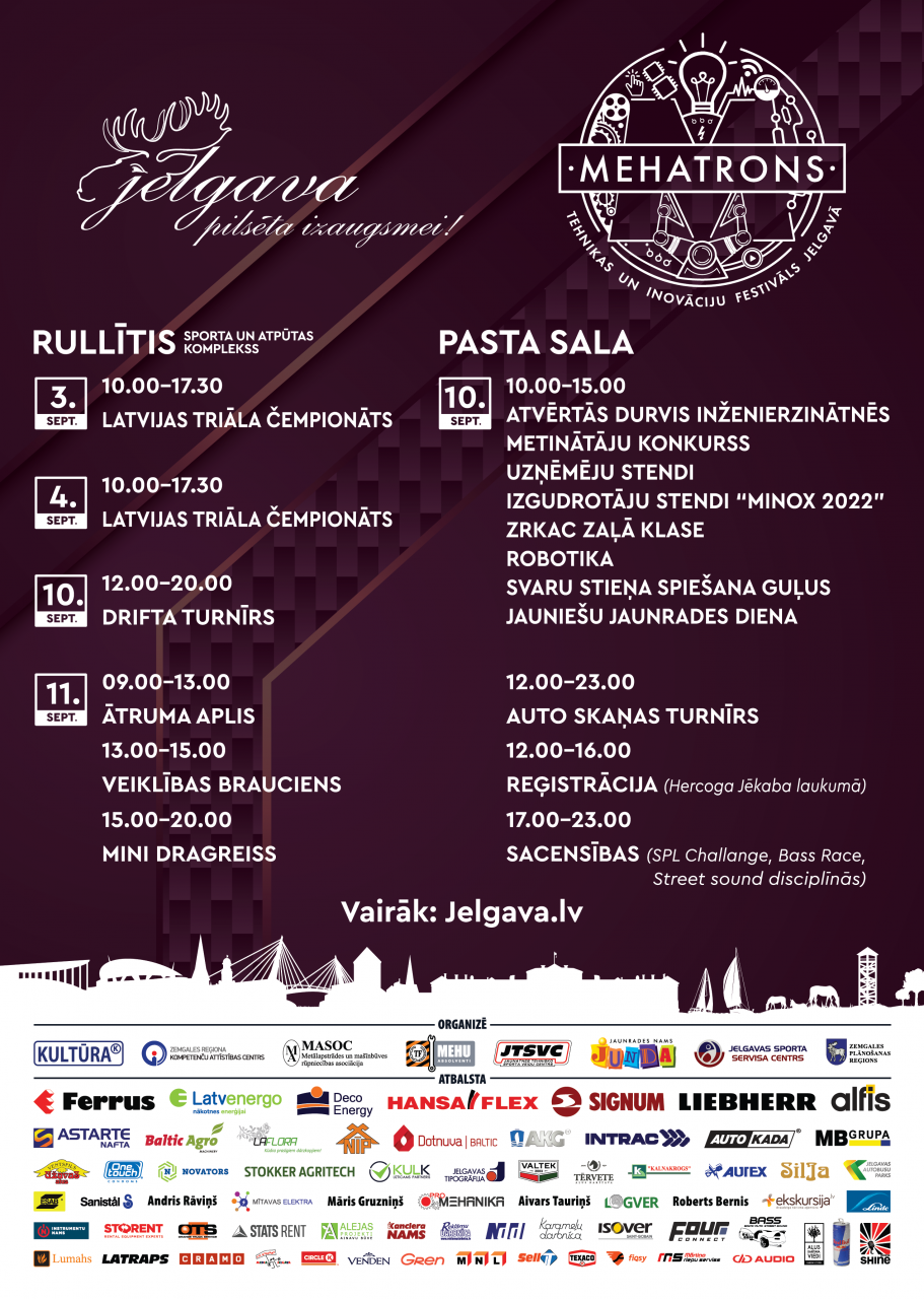 Tehnikas un inovācijas festivāls – “Mehatrons”!