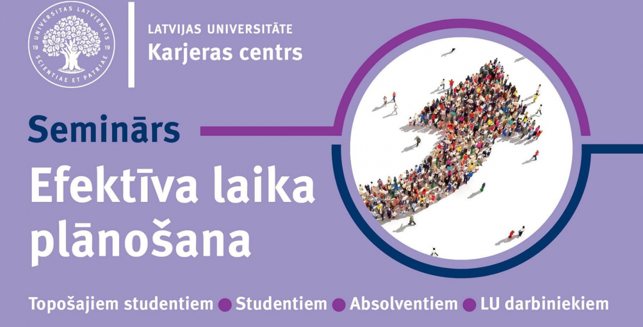 Seminārs "Efektīva laika plānošana"