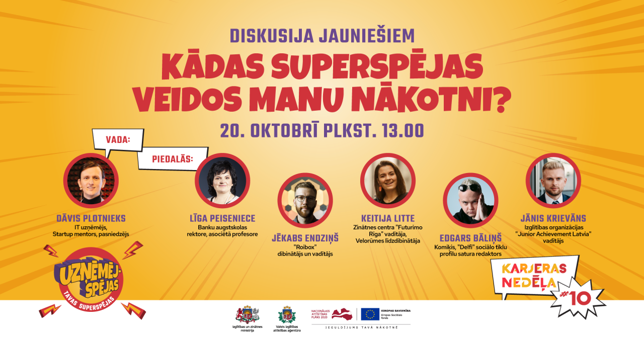 Kādas superspējas veidos Tavu nākotni?