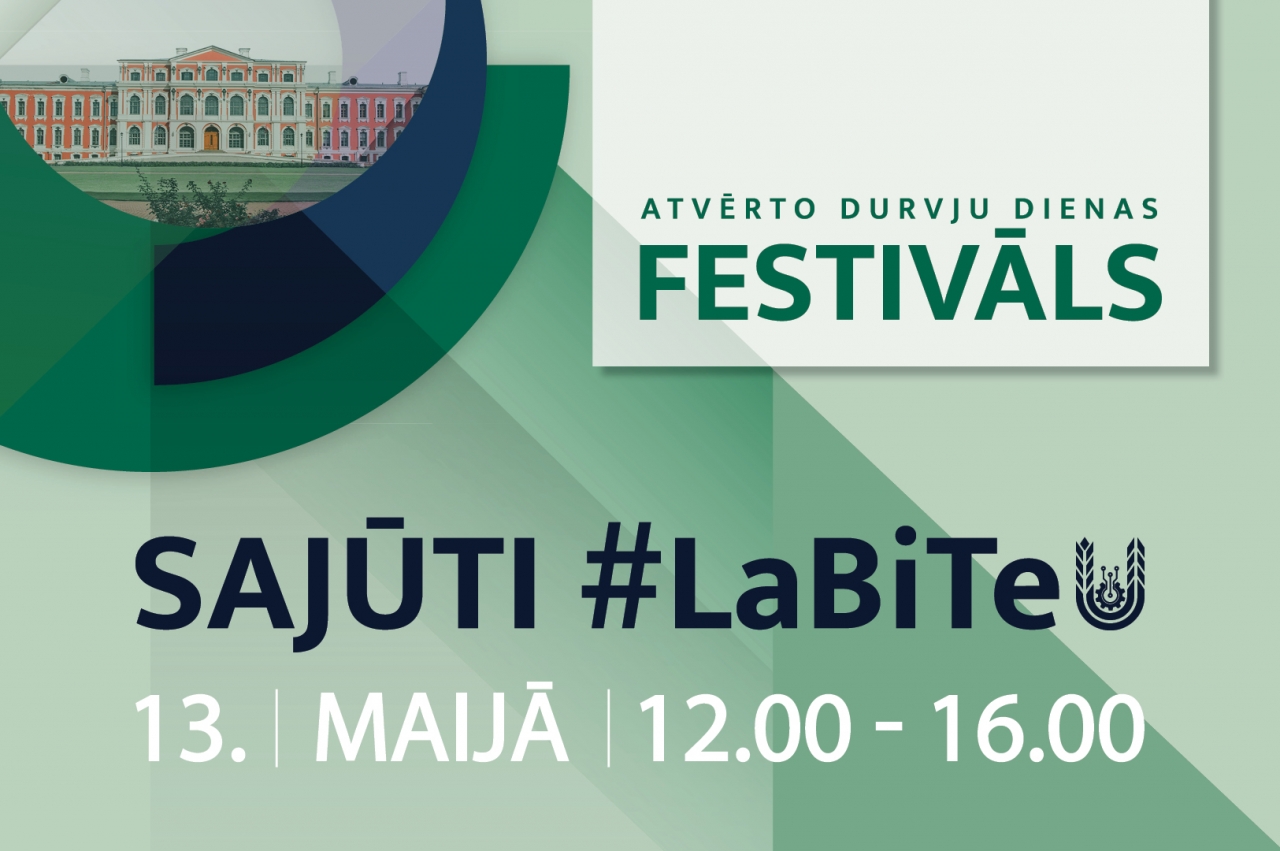 Atvērto durvju dienas festivāls "Sajūti LaBiTeU"
