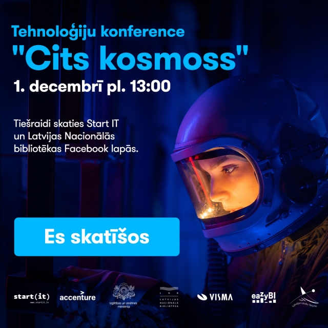 Tehnoloģiju konference "Cits kosmoss"