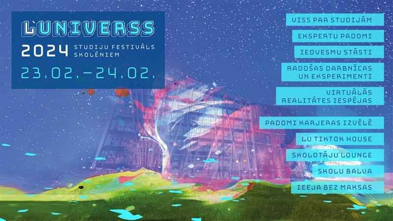 Lielākais studiju festivāls “L’Universs“