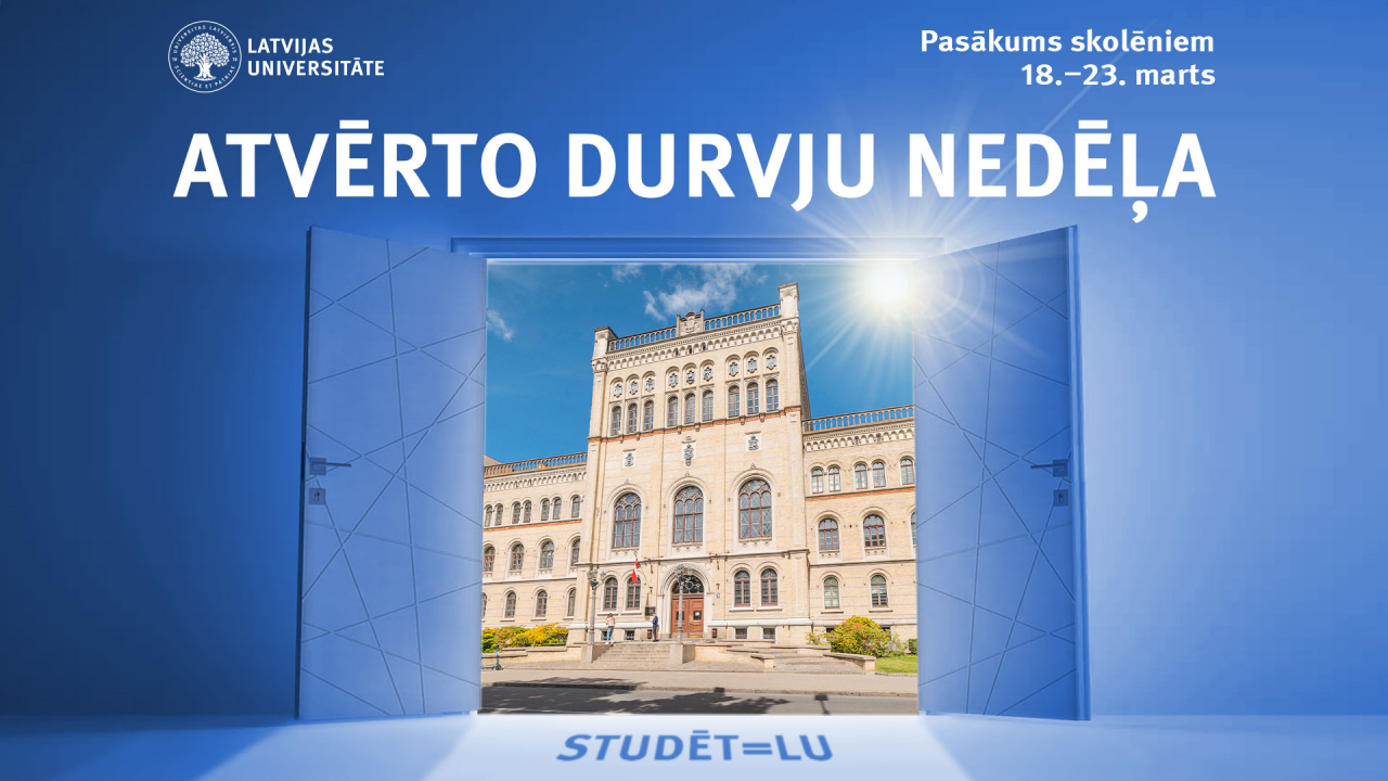 LU "Atvērto durvju nedēļa" 