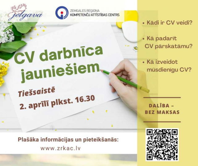 CV darbnīca jauniešiem