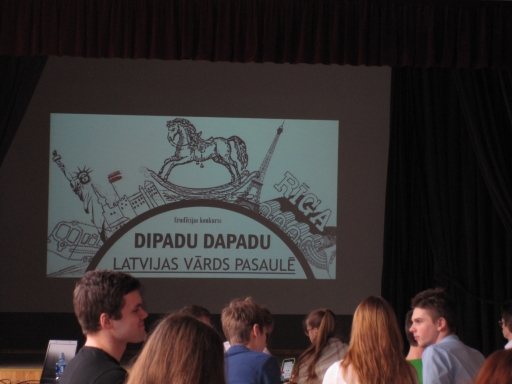Skolas komandas piedalīšanās erudīcijas konkursā "Dipadu-dapadu"