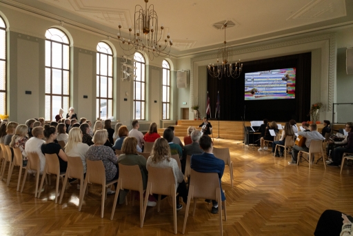 Skolotāju dienai veltīts pasākums "Reiz sensenos laikos"