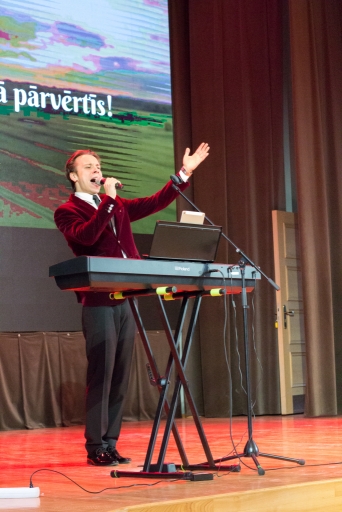 Muzikāla nodarbība "Lāčplēša diena" Latvijas Skolas somas ietvaros.