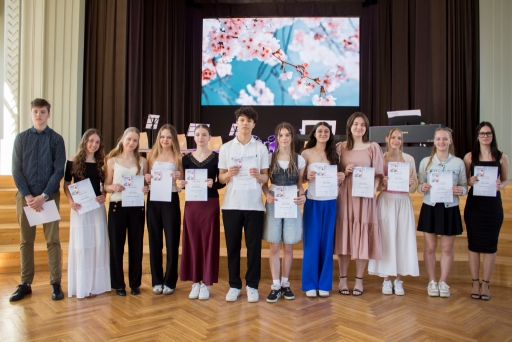 Olimpiāžu uzvarētāju apbalvošana