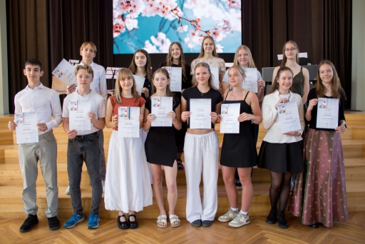 Olimpiāžu uzvarētāju apbalvošana
