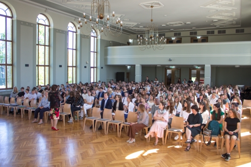 Olimpiāžu uzvarētāju apbalvošana