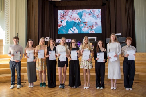 Olimpiāžu uzvarētāju apbalvošana