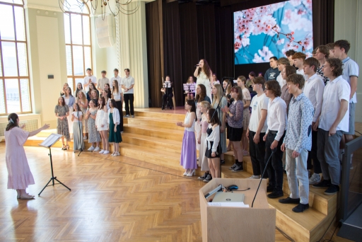 Olimpiāžu uzvarētāju apbalvošana