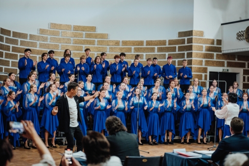 XIII Latvijas Skolu jaunatnes dziesmu un deju svētku koru konkursa fināls. Jauktajam korim SKALI - ZELTA diploms. APSVEICAM!