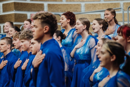XIII Latvijas Skolu jaunatnes dziesmu un deju svētku koru konkursa fināls. Jauktajam korim SKALI - ZELTA diploms. APSVEICAM!