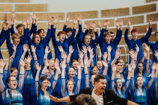 XIII Latvijas Skolu jaunatnes dziesmu un deju svētku koru konkursa fināls. Jauktajam korim SKALI - ZELTA diploms. APSVEICAM!