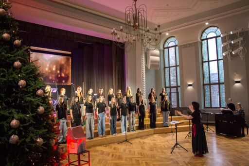 Semestra noslēguma Ziemassvētku koncerts "Mūsu mājās valda prieks!"