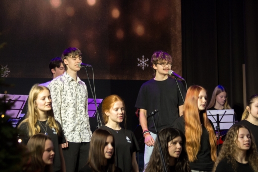 Semestra noslēguma Ziemassvētku koncerts "Mūsu mājās valda prieks!"