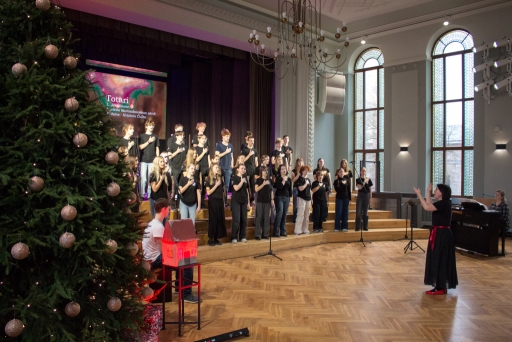 Semestra noslēguma Ziemassvētku koncerts "Mūsu mājās valda prieks!"