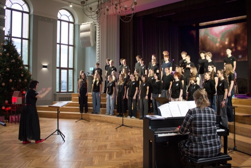 Semestra noslēguma Ziemassvētku koncerts "Mūsu mājās valda prieks!"