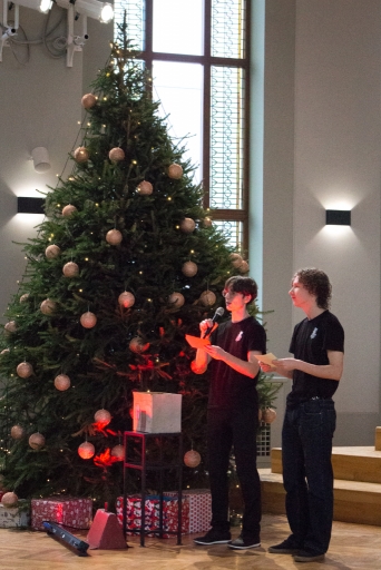 Semestra noslēguma Ziemassvētku koncerts "Mūsu mājās valda prieks!"