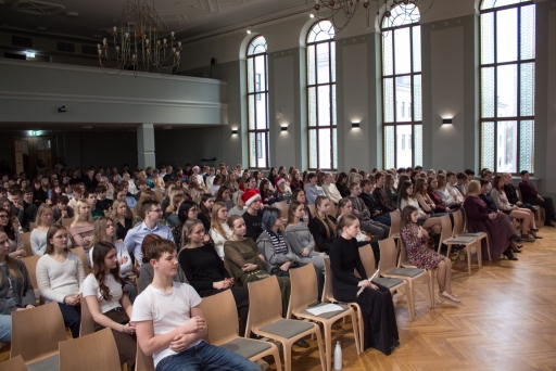 Semestra noslēguma Ziemassvētku koncerts "Mūsu mājās valda prieks!"