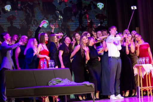 Žetonu vakars 12. kla&scaron;u skolēniem