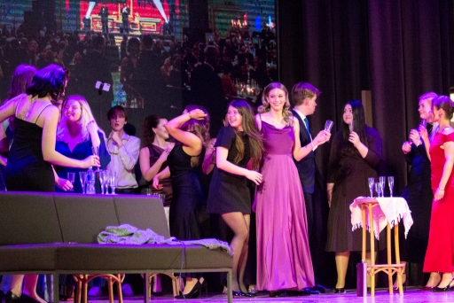 Žetonu vakars 12. kla&scaron;u skolēniem