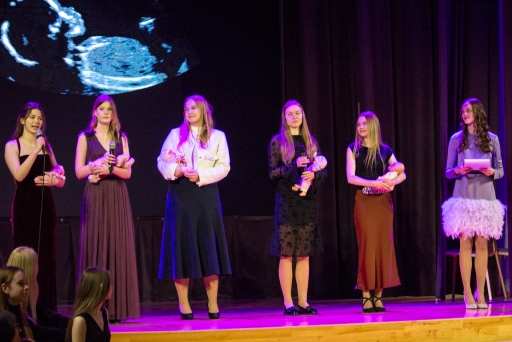 Žetonu vakars 12. kla&scaron;u skolēniem