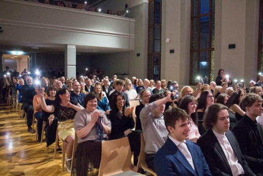 Žetonu vakars 12. kla&scaron;u skolēniem