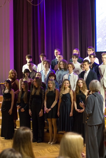 Žetonu vakars 12. kla&scaron;u skolēniem