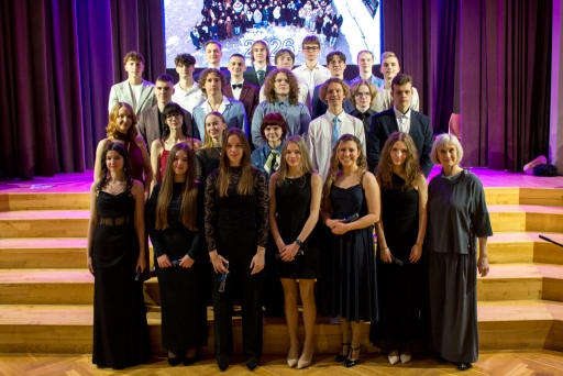 Žetonu vakars 12. kla&scaron;u skolēniem