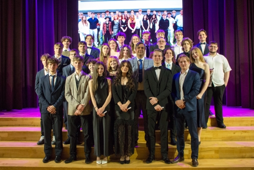 Žetonu vakars 12. kla&scaron;u skolēniem