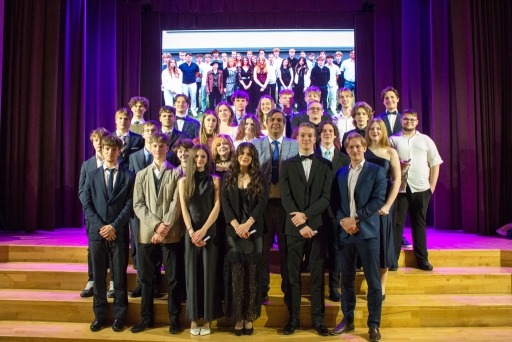 Žetonu vakars 12. kla&scaron;u skolēniem